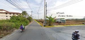 ขายที่ดิน 50 ไร่ ถมแล้ว บางเสาธง (ซอยเจริญเก็บทรัพย์) สมุทรปราการ